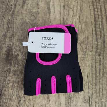 POROS Adjustable Work-out gloves – Durable Neoprene for Superior Grip Injury Prevention