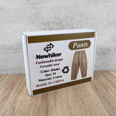 H Newhiker Women's Casual Pants Relaxed Fit Ankle Trousers for Everyday Wear
