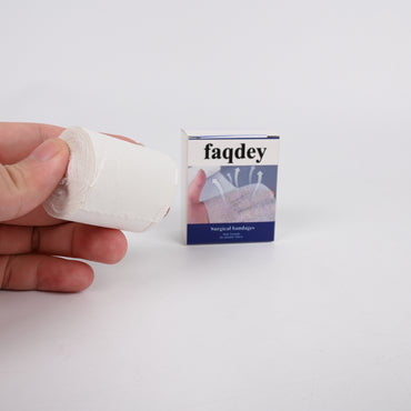 faqdey Medical Surgical Bandages Sterile Gauze Surgical Bandages for Wound Care and First Aid