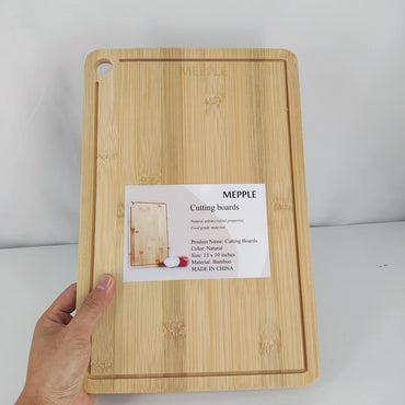 MEPPLE Eco-Friendly Bamboo Cutting Board for All Your Kitchen Needs