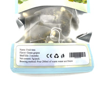 Yifleaf Fruit teas Sweet Green Grape Summer Refreshing Thirst Quenching 200mL Warm Water Brew Must Have Fruit Teas