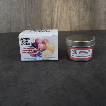 NOTES FOR LATER Drunken Chang'an Soy Massage Candles for Cosmetic Purposes Low-Temperature Melt Massage Oil Candle