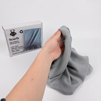 UGLY TIME Cashmere Scarf Gray Ultra Soft Winter Scarves for Men and Women Elegant Fashion Accessory