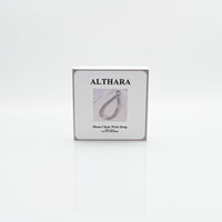 ALTHARA Phone Chain Wrist Strap - Elegant White Pearl Diamond Bracelet Decorative Charms
