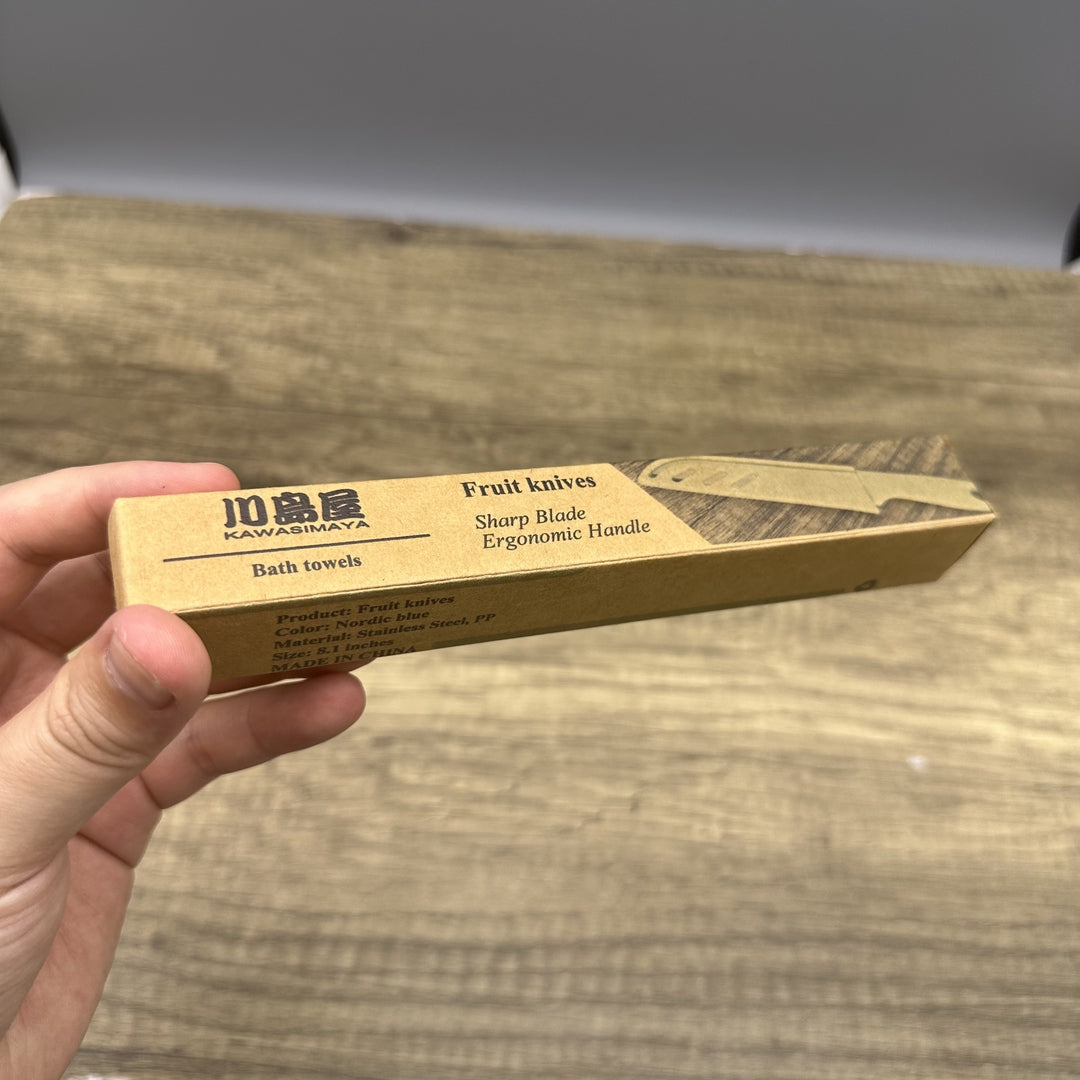 KAWASIMAYA Stainless Steel Fruit Knives: Razor-Sharp Blades for Precision Cutting and Stylish Kitchen Elegance