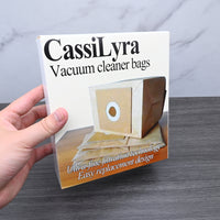 CassiLyra Professional Paper Universal Vacuum Cleaner Bags - High-Efficiency Dust Collection Bags