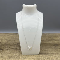 Paradise Necklaces [Jewellery] - Minimalist Double-Ring Heart-Shaped Necklace for Fashion-Forward Elegance