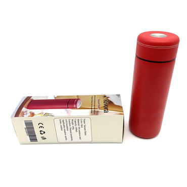 Rivora Vacuum flasks Red 304 Stainless Steel 400mL 160G Thermal Cold Insulation Portable Drink Container Vacuum Flasks
