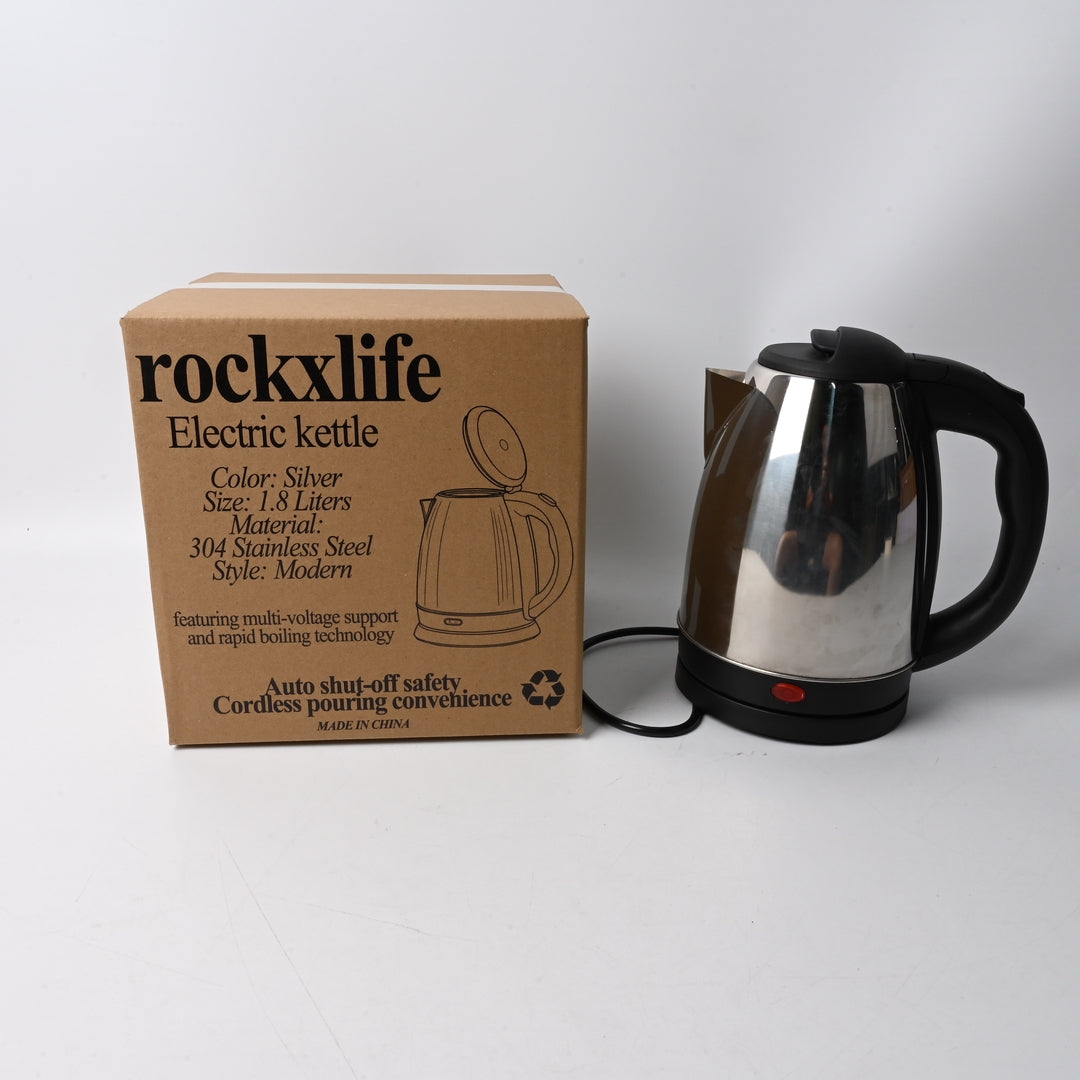 rockxlife Electric Kettles Fast Boiling Electric Tea Kettles with Auto Shutoff Cordless Modern Electric Water Kettles