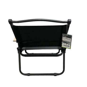 Cyollarix Camping furniture Black Oxford Cloth Steel Frame120 Kilogram Load 57x57x75cm Camping Furniture For Outdoor Use