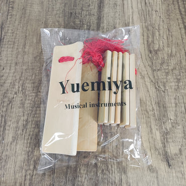 Yuemiya Natural Bamboo Clapper - Lightweight, Portable Rhythm Instrument for Performances & Musical Education