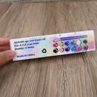 QFMUSMVQFM Professional Watercolor Paints Set 12 Color Artist Grade Watercolor Paints with High Pigment Concentration