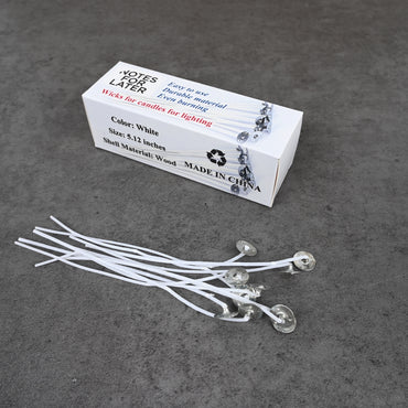 NOTES FOR LATER Premium Candle Wicks for Candle Making High-Quality DIY Candle Wick Set for Clean, Even Burning