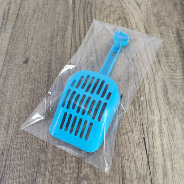 FunstersTail Cat Litter Scoop, Blue