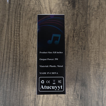 Atucuyyt Professional Wireless Bluetooth Microphones Karaoke Handheld Microphones with Crystal Clear Sound