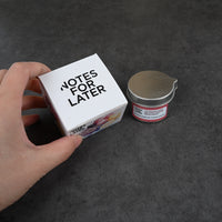 NOTES FOR LATER Drunken Chang'an Soy Massage Candles for Cosmetic Purposes Low-Temperature Melt Massage Oil Candle