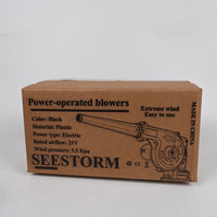 SEESTORM Cordless Power-Operated Blower with Dust Separation System for Workshop Cleaning and Debris Management