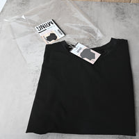 MRING Women's Classic Black T-Shirt Soft Breathable Essential Tee for Everyday Wear