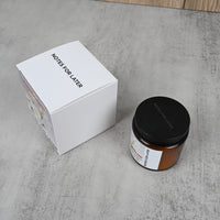 NOTES FOR LATER Natural Vegetable Wax Dry Flower Scented Candle Classic Medium Coffee & White Tea Ginger Flower Aroma