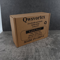 Qwsvortex Square Wheat Lunch Box Nordic Pink Eco Friendly Durable Stylish Design