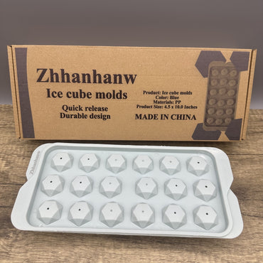 Zhhanhanw Premium Ice Cube Molds: Revolutionize Your Beverage Experience with Effortless Ice Creation