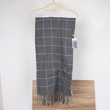 Wacky Doo Winter Warm Knitted Scarf Ultra‑Soft Wool Blend Scarf, Cozy & Stylish Cold Weather Accessory