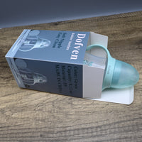 Dofven Babies Bottles Green PP Material Soft Silicone Nipple Easy Clean for Comfortable Feeding