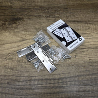Giokron Metal Hinges Heavy Duty Rust Resistant Durable for Doors Cabinets and Home Improvement