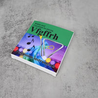 Vfgffrh Professional Triangle Percussion Instruments High-Quality Steel Triangle Bell with Striker