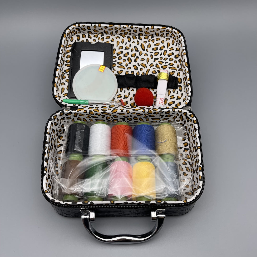 Zuoyou Premium Sewing Box – Stylish Organizer for Sewing Essentials with Assorted Thread and Tools