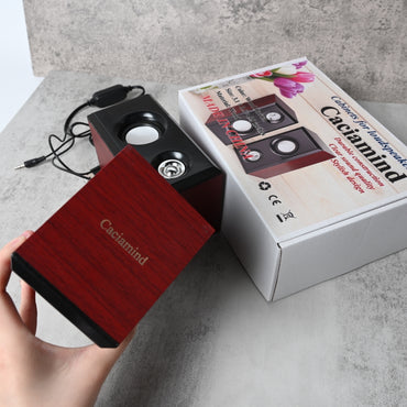 Caciamind High-Performance Speaker Cabinet Clear Sound Enclosure for Home