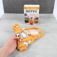 DZTYG Small Dog Clothing Soft Polyester Pet Apparel Warm Stylish Outfit