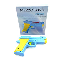MEZZO TOYS Toy guns ABS Material Blue Yellow 13*14*3 Centimeter Children Target Toy Guns For Imaginative Play