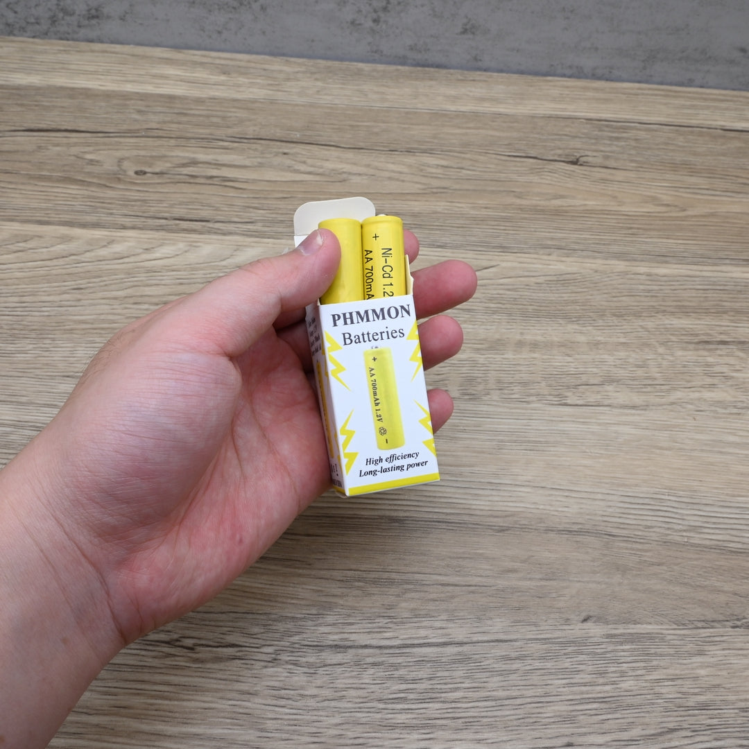 PHMMON Premium AA Rechargeable Batteries: High Capacity 2800mAh Lithium-Ion Batteries Pack