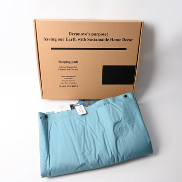 Deconovo's purpose: Saving our Earth with Sustainable Home Decor Sleeping Pads Professional Outdoor Insulated Comfort Mattress Portable Hiking Backpacking Rest Mat