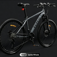 FLYLU Mountain bikes for adults, men, women, junior high school students, and teenagers, 20/22/24/26-inch geared bikes