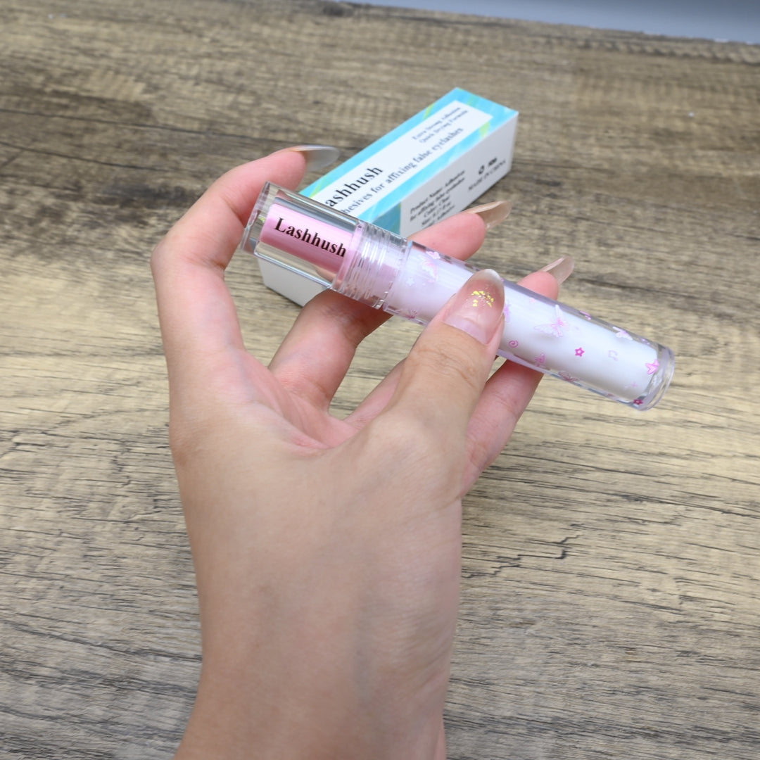 Lashhush Professional Adhesives for Affixing False Eyelashes - Manga Girl Premium Strong Hold Formula