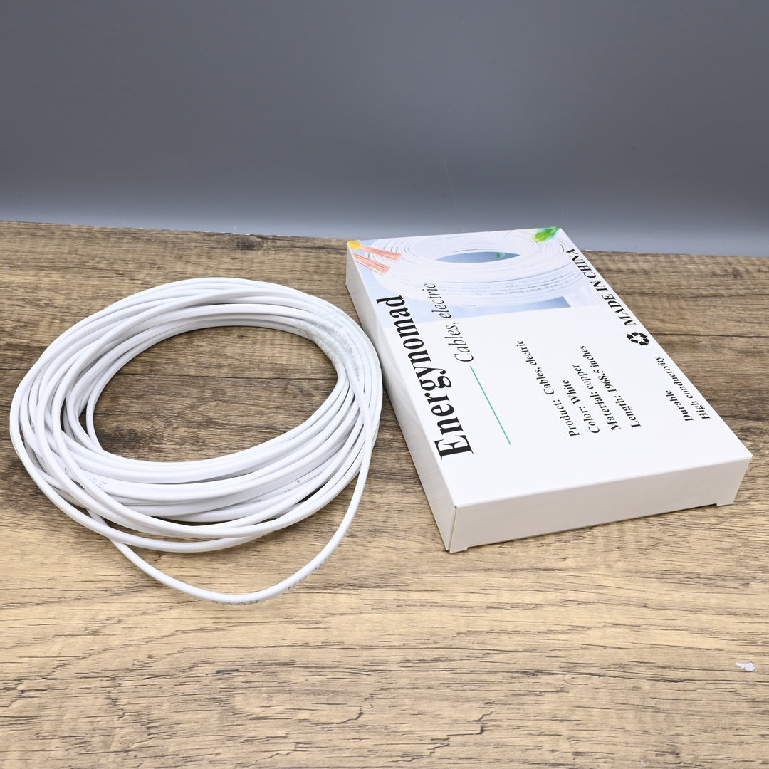 Energynomad Professional Cables, Electric - Heavy-Duty Power & Data Cables, Electric with Industrial-Grade Copper Core for Commercial & Industrial Applications