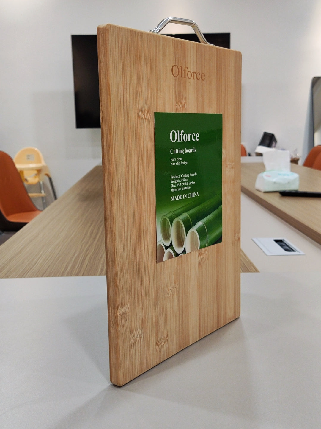 Olforce Eco-Friendly Bamboo Cutting Boards for Versatile Kitchen Use