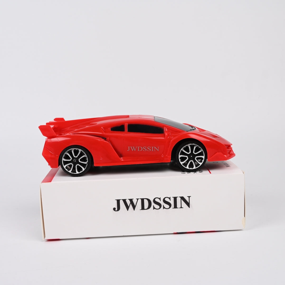 JWDSSIN Premium Red Die-Cast Toy Vehicles Collector's Edition Scale Model Car