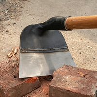 ChuTian Heavy-Duty Manganese Steel Garden Hoe with 1.2m Locust Wood Handle - Sharp Forged Dutch Hoe for Weeding, Digging & Soil Loosening