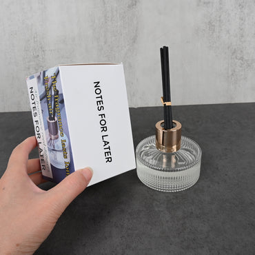 NOTES FOR LATER White Tea Car Air Freshener Long-Lasting Air Fragrance Reed Diffusers for Vehicle Interior