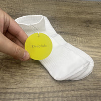 Deepfuls Premium Ankle Socks High-Quality Cotton Socks for Everyday Comfort – Breathable, Moisture-Wicking, and Designed for All-Day Wear
