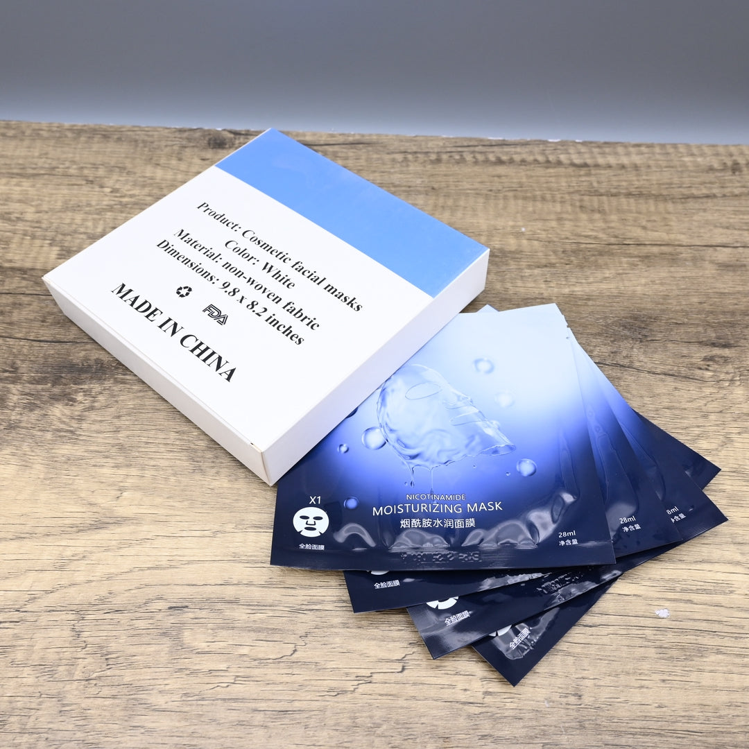 RUOYILIN Cosmetic Facial Masks - Niacinamide & Hyaluronic Acid Hydrating Repair Set