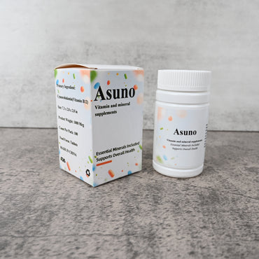 Asuno Vitamin and Mineral Supplements – High-Potency Vitamin & Mineral Supplement for Daily Energy, Nerve Health & Wellness