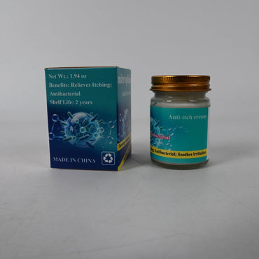 mitrophics Anti Itch Cream Fast Acting Relief Antibacterial Soothes Irritation Moisturizes for Dry Wet and Irritated Skin