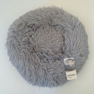 EPWQLC Ultra-Comfortable Plush Cat Bed: Stylish, Warm, and Perfect for Every Furry Friend