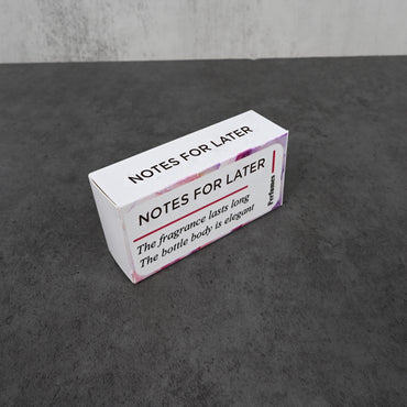 NOTES FOR LATER Pink Floral Fruity Perfume for Women Elegant Long-lasting Fragrance, Feminine & Charming Scent