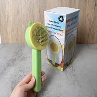 DUDUPARTY Cat Pet Grooming Brush Stainless Steel Hair Removal Comb for Cats