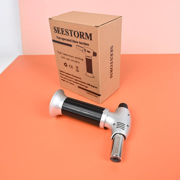 SEESTORM High-Temperature Gas-Operated Blow Torches for Metal Repair Welding Gun for Copper, Aluminum, Iron and DIY Projects